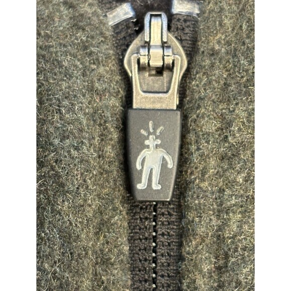 Smartwool Men’s Fleece Jacket Green Full Zip Sz M - Picture 8 of 12